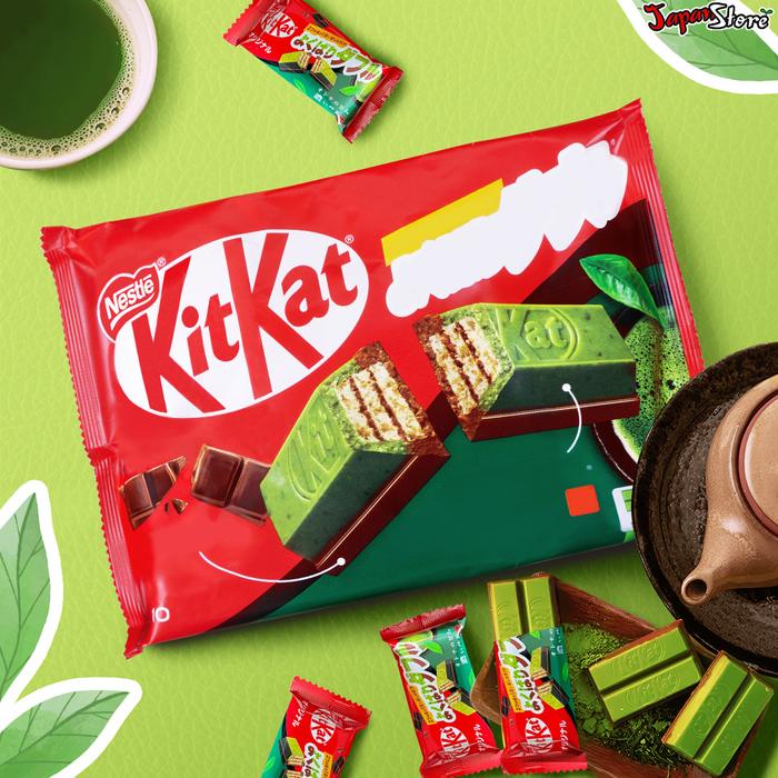 

terbaru !!! kitkat double rich matcha & chocolate flavor ready