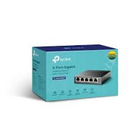 TPLink TL-SG1005LP 5 Port Gigabit Desktop Swit with 4-Port PoE+