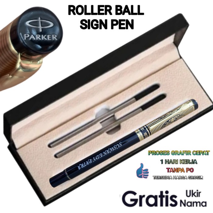 

Ballpoint Mewah Giftset Pen Exlusive Parker Batik Series 2 Refill Pen Gratis Grafir Nama