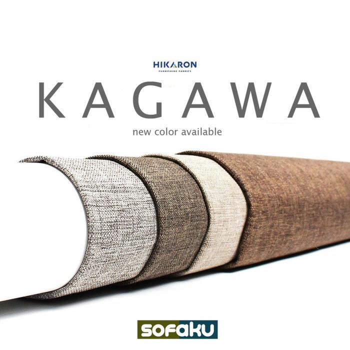 KAGAWA - Fabric Hikaron Kanvas Jok Kursi Kain Sofa Kagawa