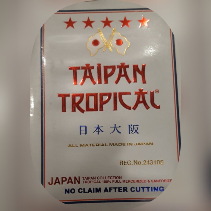spesial order kain taipan tropical harga 1 roll ( All color )