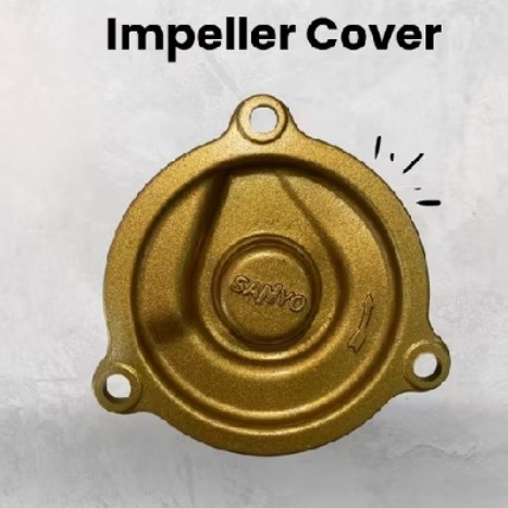 TUTUP (COVER) IMPELER POMPA AIR SANYO PWH236C ASLI TERBAIK