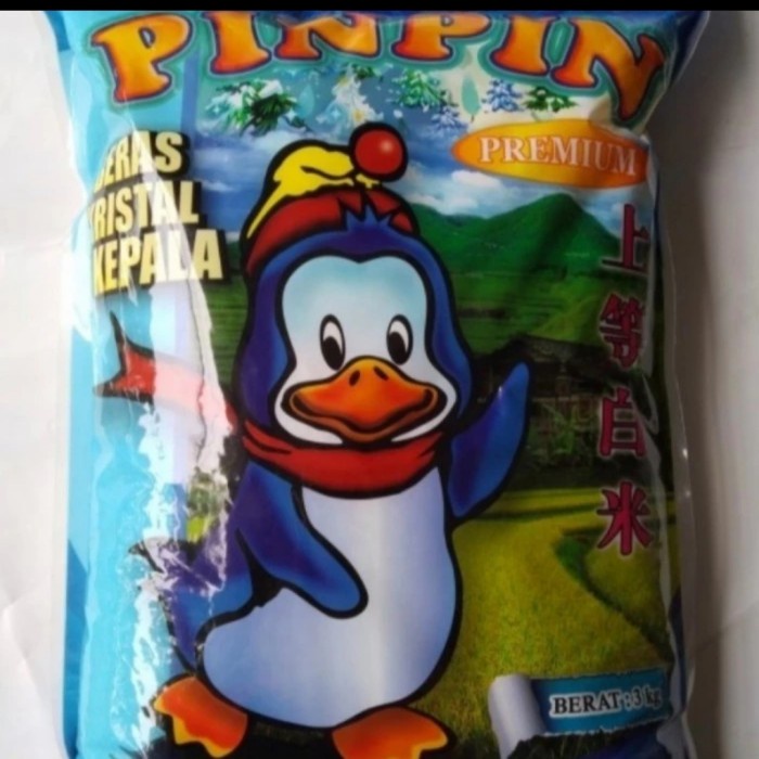 BERAS PREMIUM PIN PIN 3 KG