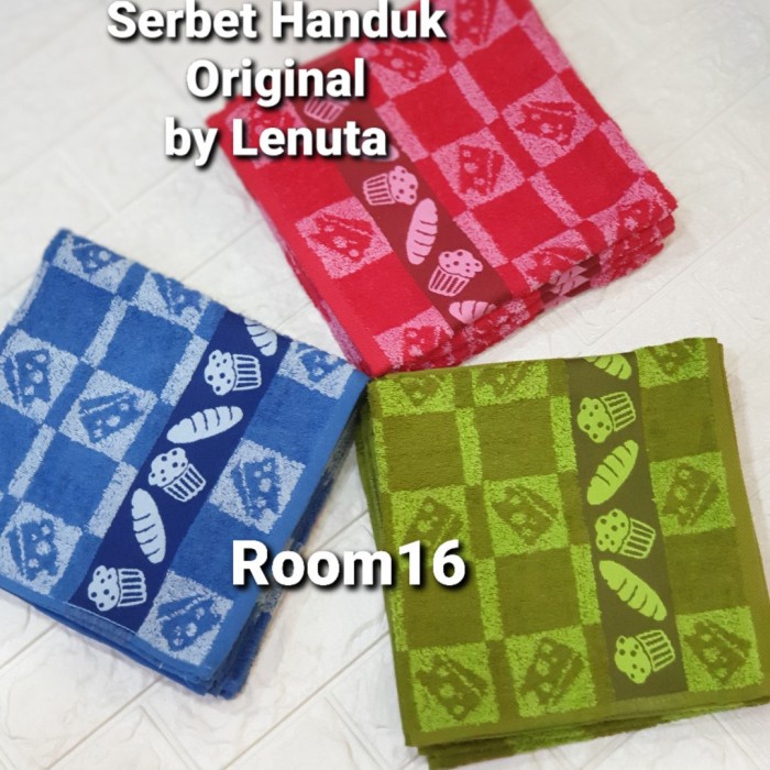 TERBARU SERBET PUTIH LIST SALUR KASTEX BY LENUTA 1 paket isi 3 pcs