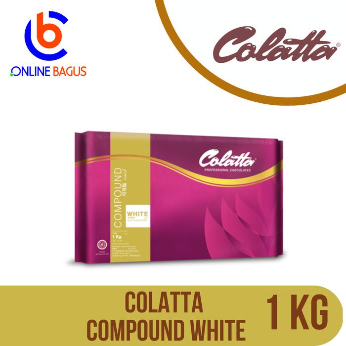 

terbaru !!! coklat batang - colatta white compound 1kg ready
