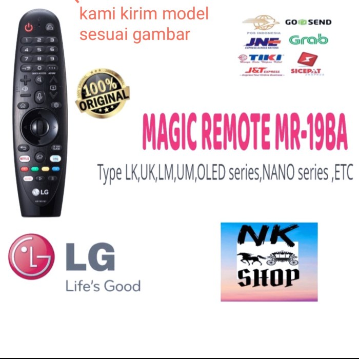 TERBARU Magic Remote LG MR19BA / MR-19BA ORIGINAL