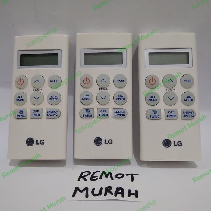 TERBARU REMOTE REMOT AC LG JETCOOL ORIGINAL ORI PABRIK