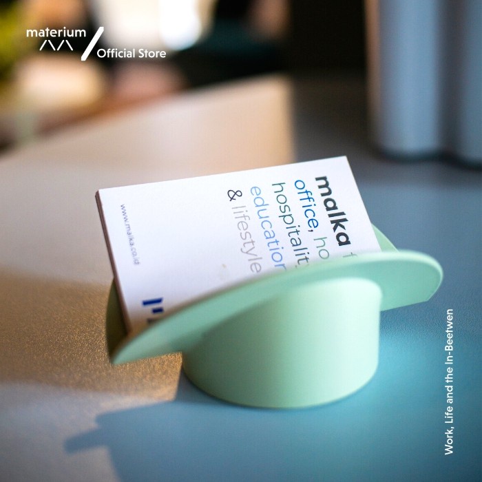 

Card Holder Materium Table Taco Stand Kartu Nama