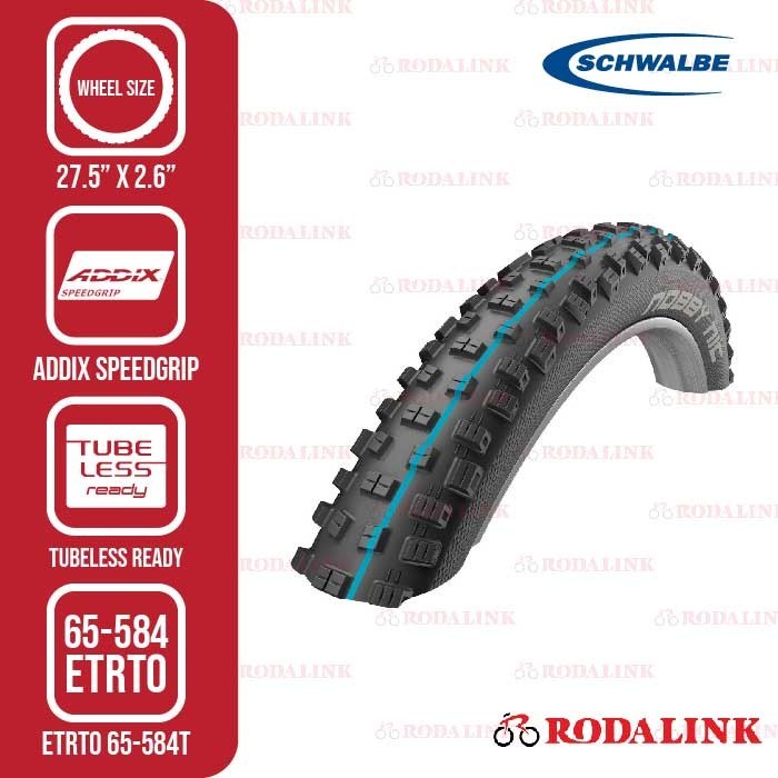 Schwalbe Ban Sepeda Nobby Nic TLE 27.5x2.6 | Ban Sepeda MTB 27.5"