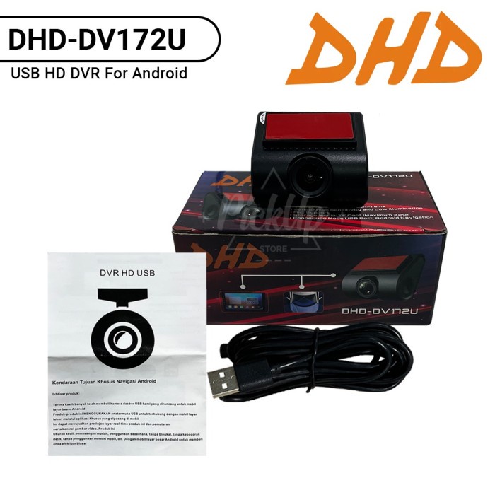 Dash Cam USB Android Driving Recorder - DVR DHD