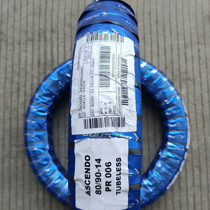 Ban Ascendo Pro 06 80/90-14 , 90/90-14 TUBELESS motor Beat Mio Nex Vario