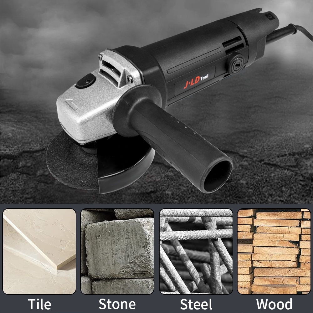 Best Seller JLD Bor Dan Gerinda Paket Lengkap Mesin Bor Listrik Bor Tangan Jld 10mm Mesin Gerinda