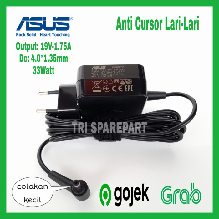 BISA GOSEND ADAPTOR CHARGER ORIGINAL LAPTOP ASUS E203M E203MA E203MAH X451SA TERLARIS