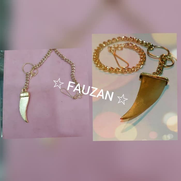 Rantai kuku // kuku macan // rantai baju betawi