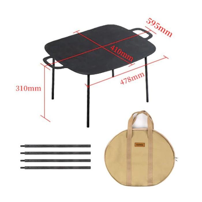 Natanel Grill Pan Naturehike Nh20Sk003 Iron Bbq Pan