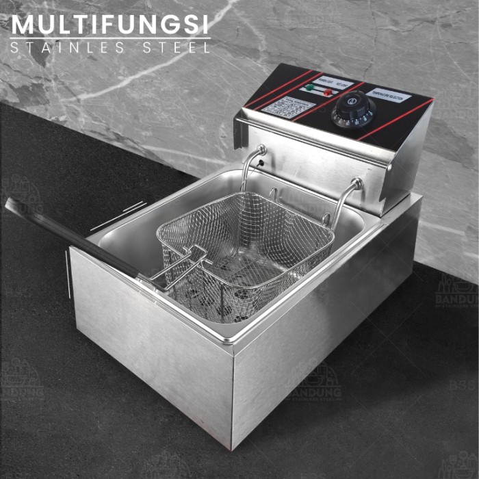 Deep Fryer Electric/ Penggorengan Listrik Satu Table Kapasitas Besar M