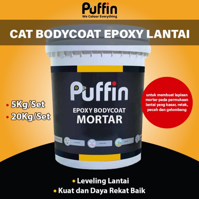 Cat Lantai Epoxy Bodycoat Puffin Epoxy Bodycoat Mortar Harga Promo