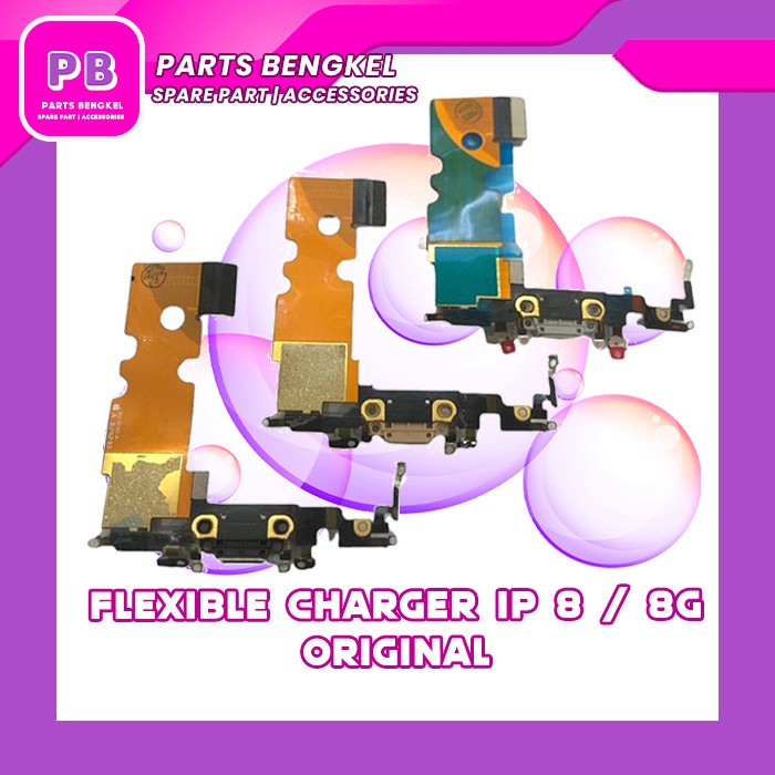 FLEXIBLE CHARGER + MIC IPHONE 8/8G ORIGINAL COPOTAN