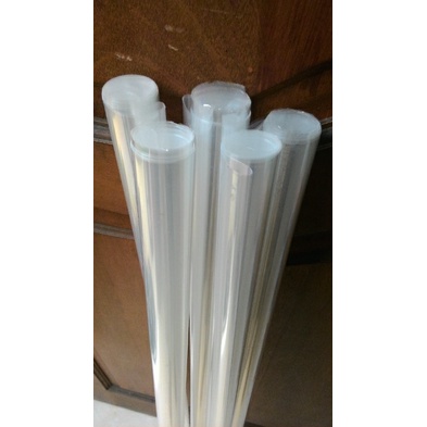 KOMPLIT TEBAL isi 5 lembar Plastik parcel lembaran polos