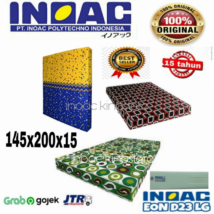 Kasur Matrass Busa Inoac D23 Eon 200X145X15