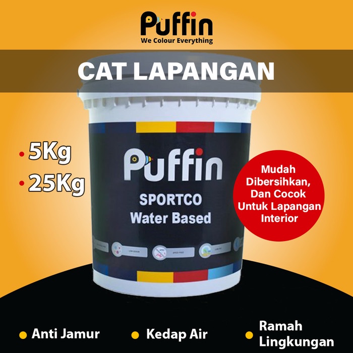 BISA E-FAKTUR Cat Lapangan Waterbased Puffin Sportco 5kg