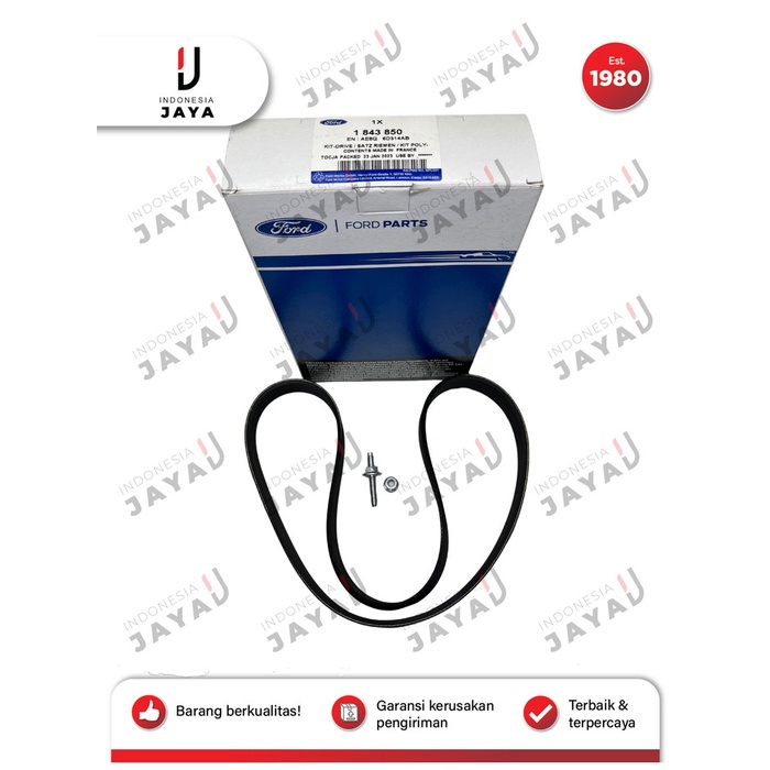 Ready Fan Belt Ford Fiesta ORIGINAL