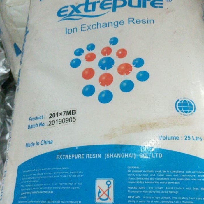 Paling Baik Resin Anion Demin / Media Demin Anion/Resin A4 Demin Anion Resinex