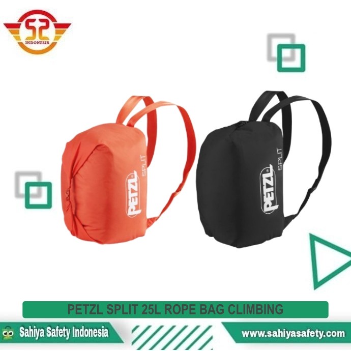 PETZL SPLIT 25L ROPE BAG CLIMBING / Rope Bag Petzl 25L Split Original