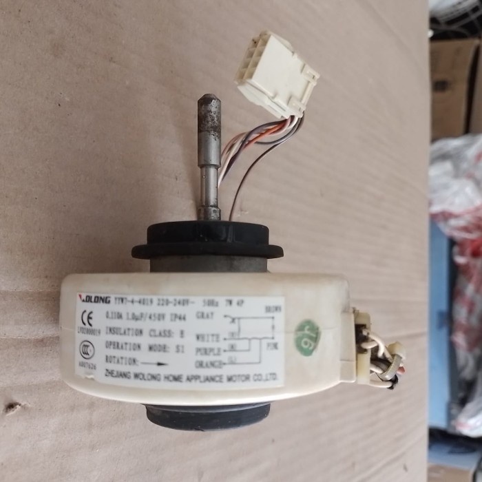 Motor Fan Indoor AC Changhong CSC-05Y3/D011A4 YYW7-4-4019 220-240V 7W CCW Original Bekas