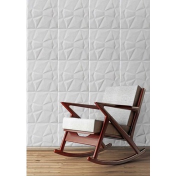 Wallpaper Dinding Foam Wallfoam Brickfoam 3D Dekor Kamar Motif Diamond