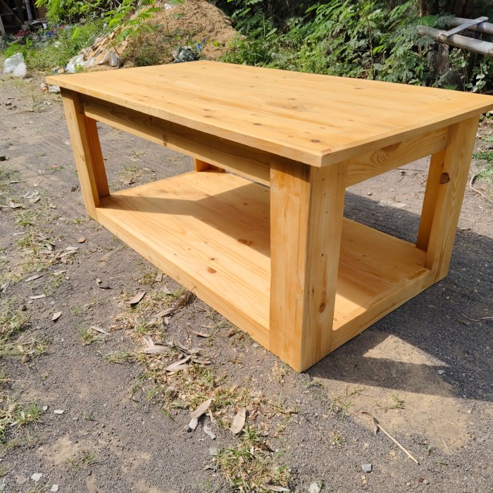 PREMIUM Meja Tamu kayu jati belanda