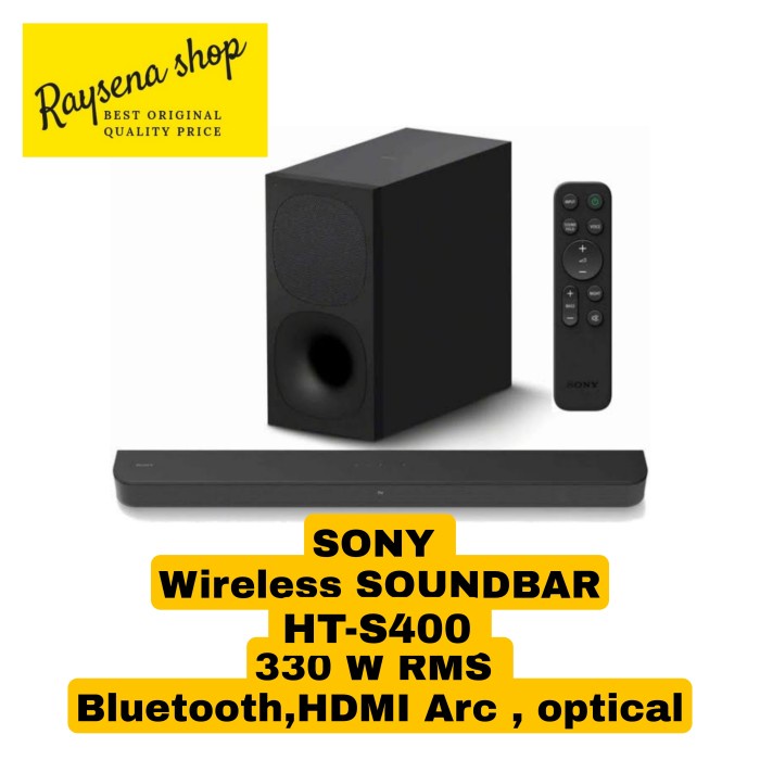 SONY SOUNDBAR HT-S400 / HT S400 Wireless Bluetooth