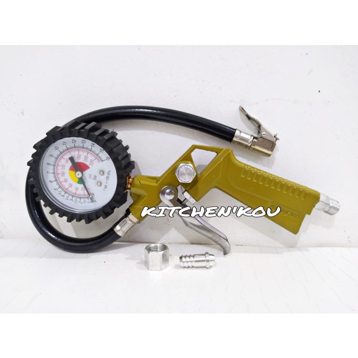 INFLATOR AND GAUGE KIT / TIRE INFLATOR AIR PRESSURE GUN