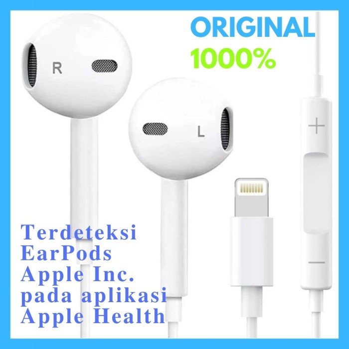 Headset Earphone Lightning Iphone 14 13 12 11 XR XS 8 7 Pro Max Original