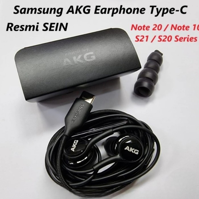 SEIN ORIGINAL BONUS Handsfree HEADSET Earphone AKG Samsung type C