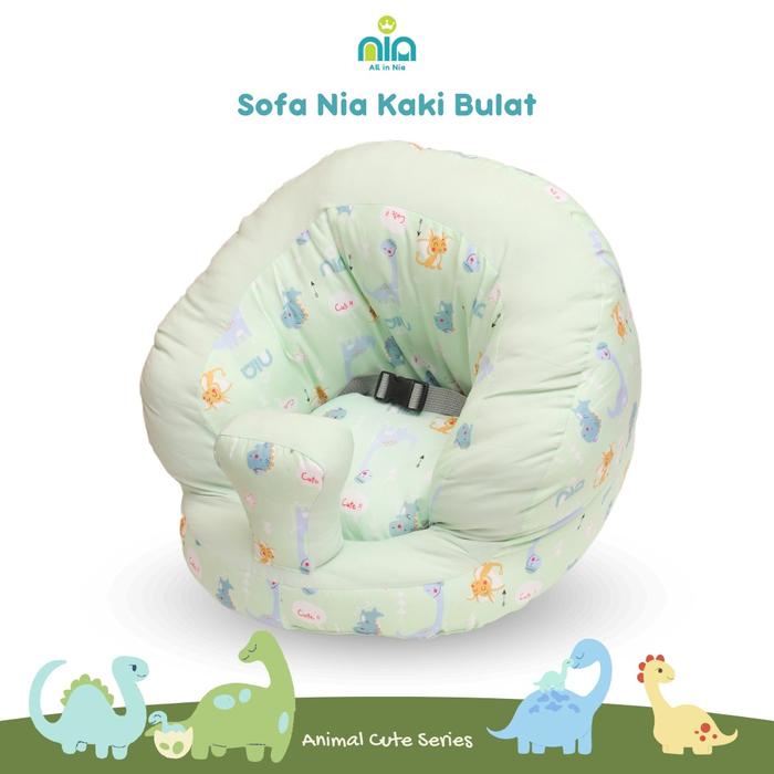 PROMO Nia Sofa Bayi Kaki Bulat Earth Series - Sofa Belajar Duduk Bayi Nia Baby