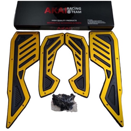 Karpet Cover Mat Alas Pelindung Pijakan Kaki Variasi Motor Nmax New