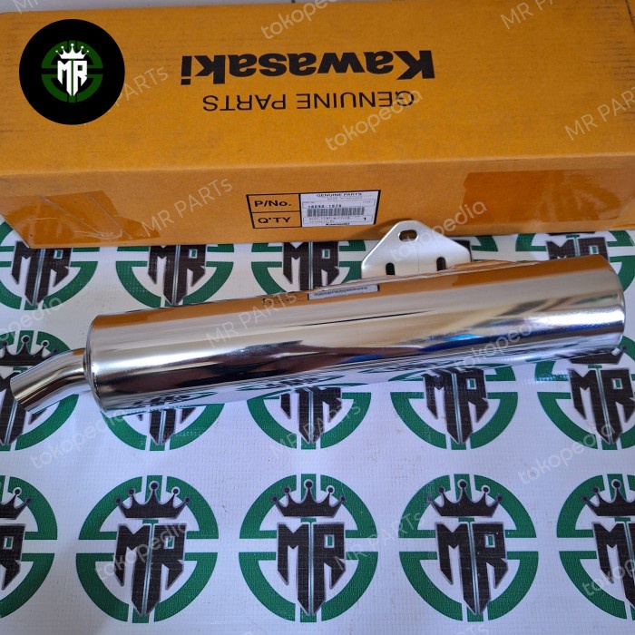 Silencer Knalpot Body Comp Muffler Ninja R Ninja Ss Original