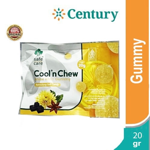 

SAFE CARE ANISE MINT GUMMY 20G /DAYA TAHAN TUBUH