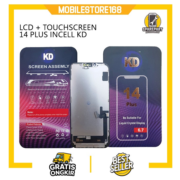 LCD + TOUCHSCREEN 14 PLUS INCELL ( KD ) ORIGINAL INCELL