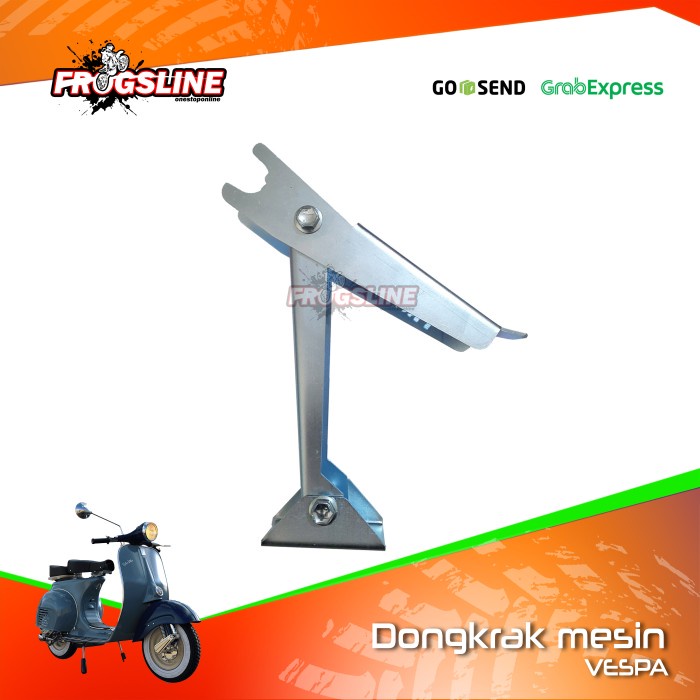 Terbagus Dongkrak Vespa - Dongkrak Mesin Vespa - Dongkrak Mesin Vespa Portable