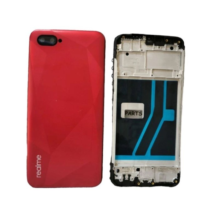Casing Housing Fullset BackDoor + Frame REALME C2 RMX1945 RMX1941