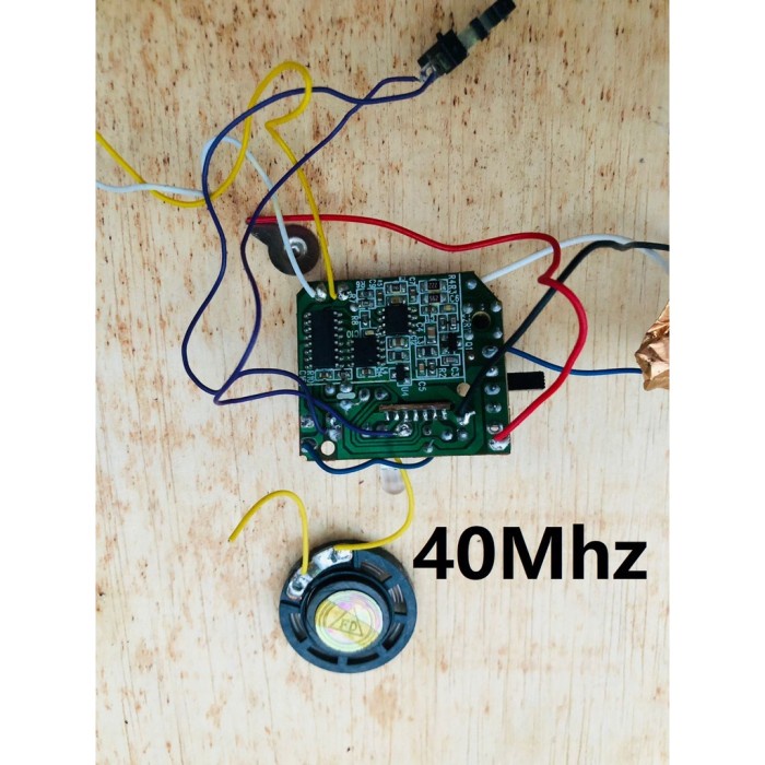 module modul receiver rc 4 40mhz dan 49mhz modul pcb rem tagkso 2685do