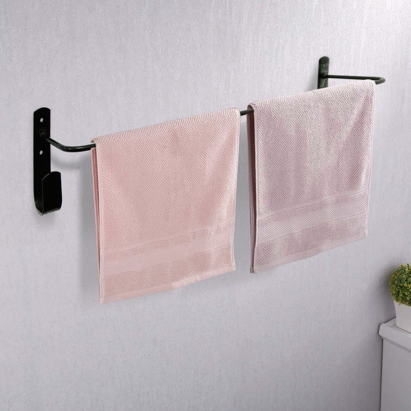 Laris Manis GANTUNGAN HANDUK Hook Hanger, Jemuran Dinding GRATIS 4 BAUT Flash Sale