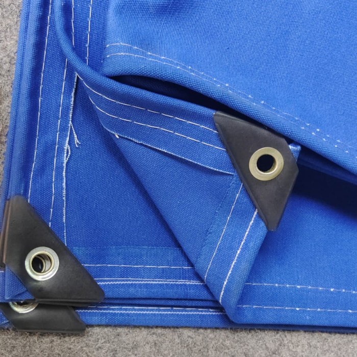 PREMIUM terpal kain kanvas 2558 biru (eceran/meteran)