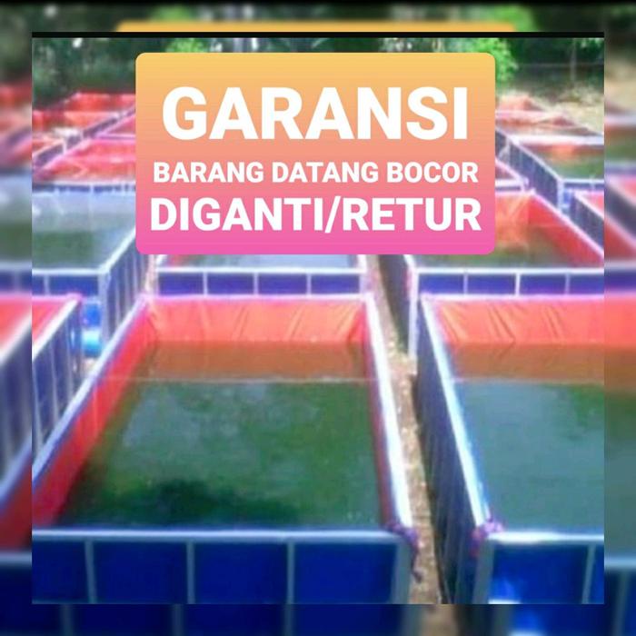 PREMIUM terpal kolam ikan 200x300x100