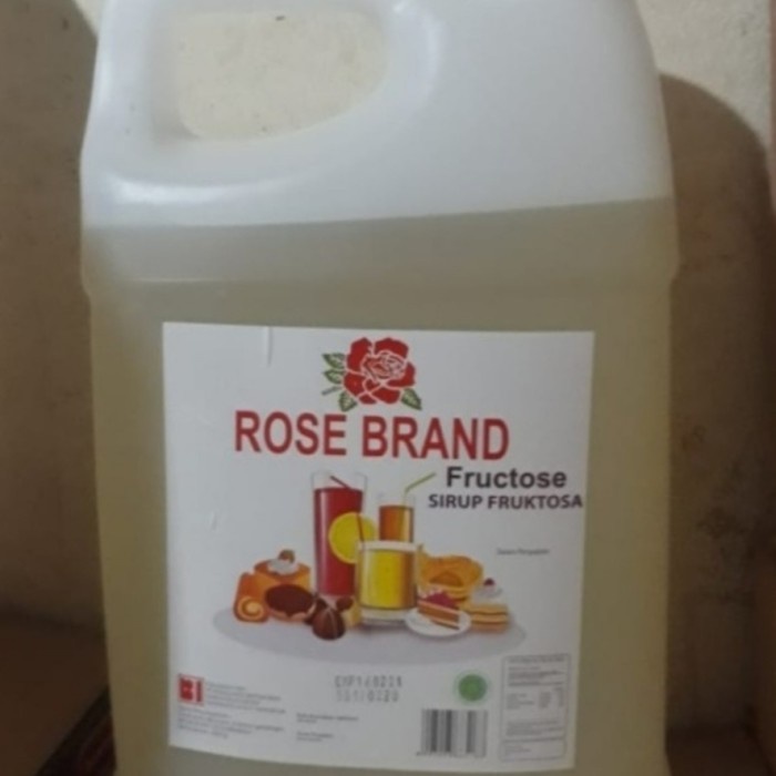 

NeW Gula Cair Fruktosa/ Simple Syrup/ Fructose Rose Brand Jerigen