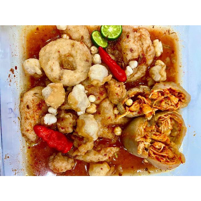 

NeW 1 bks Boci Ayam Suwir Pedas makanan instan Kuah
