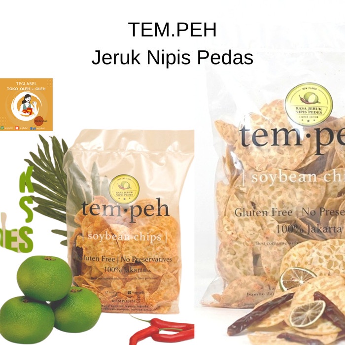 

Wdo - Keripik Tempe Jeruk Nipis Pedas Kripik Tem.Pe Oleh-Oleh Jakarta