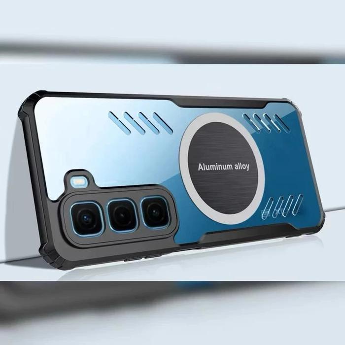 Case Cooling Infinix Hot 50 4G / 5G Casing Gaming Magsafe Fan Heat Cooler Murah